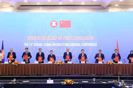ASEAN y China aúnan esfuerzos para combatir el crimen transnacional