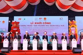 Comienzan construcción de Aeon Mall en provincia centrovietnamita