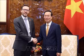Presidente vietnamita recibe al nuevo embajador británico
