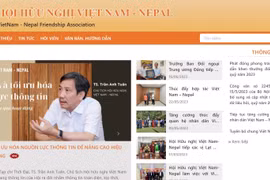 Inauguran portal de la Asociación de Amistad Vietnam-Nepal