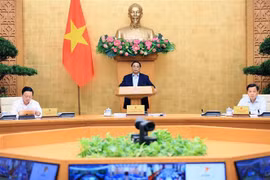 Premier preside teleconferencia con localidades y reunión del Gobierno de junio