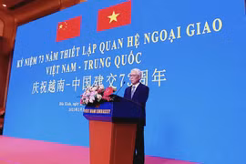 Celebran 73 aniversario de relaciones diplomáticas Vietnam-China