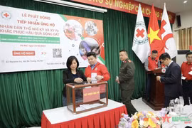 Cruz Roja de Vietnam recibe más de 400 mil dólares en apoyo a Turquía y Siria
