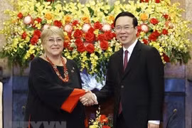 Michelle Bachelet, gran amiga del pueblo de Vietnam