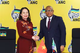 Vicepresidenta vietnamita cumple amplia agenda en Sudáfrica