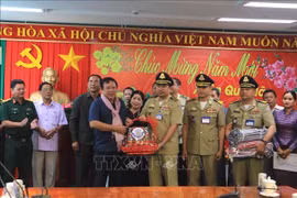 Delegación camboyana visita provincia vietnamita en ocasión del Tet