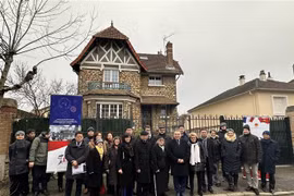 Celebran 50º aniversario de Acuerdos de Paz de París en ciudad francesa