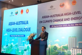 ASEAN y Australia realizan diálogo de alto nivel sobre cambio climático y transición energética