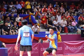 SEA Games 32: Vietnam obtiene oro en dobles mixtos de tenis de mesa tras 24 años