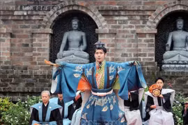Celebran programa de intercambio de arte tradicional Vietnam - Japón