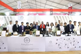 Presentan marcas destacadas de café vietnamita en la India
