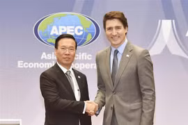 Presidente vietnamita se reúne con dirigentes de Canadá y Brunei
