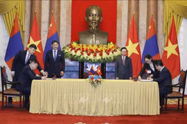 Vietnam y Mongolia firman memorando de entendimiento sobre comercio sostenible de arroz