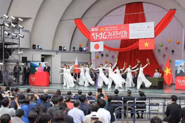 Inauguran Festival de Vietnam 2023 en Japón