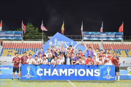 Prensa regional elogia la victoria de Vietnam en Torneo de Fútbol regional Sub-23