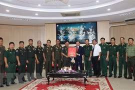 Delegaciones camboyanas felicitan a Vietnam en ocasión de Tet