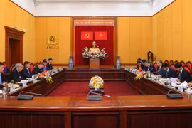 Vietnam y Mongolia intensifican cooperación en materia de aplicación de la ley