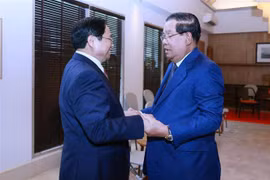 Primer ministro de Vietnam se reúne con su homólogo de Camboya