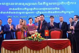 Agilizan lazos entre Vietnam y Camboya en inspección
