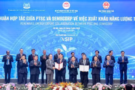 Empresas vietnamita y singapurense obtienen licencia de estudio sobre energía eólica marina