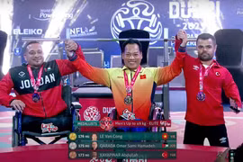 Halterófilo vietnamita gana medalla de oro en campeonato mundial para discapacitados 
