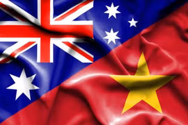 Dirigentes vietnamitas felicitan a homólogos australianos por el 50 aniversario de lazos bilaterales