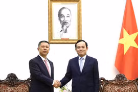 Vicepremier vietnamita recibe a presidente de grupo de energía chino