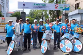 Vietnam celebra mitin en respuesta al Día Mundial Sin Tabaco
