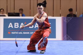 SEA Games 32: Equipo de wushu de Vietnam gana otra medalla dorada 