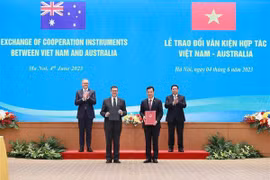 Firman Vietnam y Australia memorándum de cooperación científica