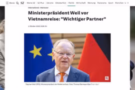 Estado alemán de Baja Sajonia quiere fortalecer cooperación con Vietnam