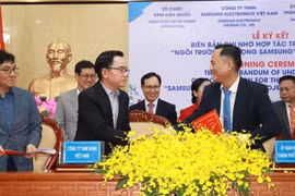Samsung Vietnam construirá escuela a favor de niños pobres en Binh Phuoc