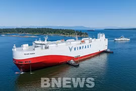 Llega a Canadá primer lote de automóviles eléctricos VF 8 de VinFast 