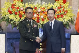 Agoban por agilizar lazos entre ministerios de Defensa de Vietnam y Camboya