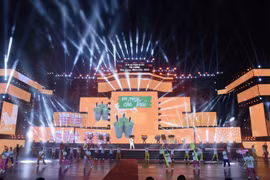 Inauguran en Hai Phong Festival de Flores de Flamboyán 2023