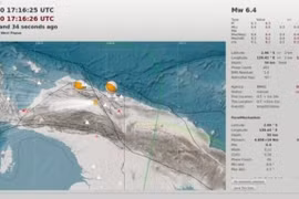 Terremoto de magnitud 6,4 sacude el este de Indonesia