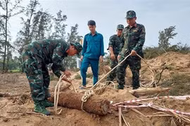 Desactivan en Vietnam una bomba de 150 kg 