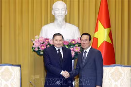 Presidente vietnamita concede importancia a visita de titular de Corte Suprema rusa