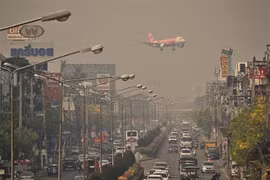 Grave contaminación del aire golpea ciudad tailandesa de Chiang Mai