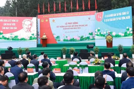 Premier vietnamita lanza siembra de árboles por motivo del Tet 2023