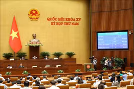 Parlamento de Vietnam continúa agenda de trabajo con debates sobre proyectos de ley