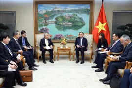 Vicepremier vietnamita recibe a Federación Económica de región japonesa de Kyushu
