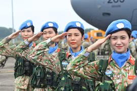 Honran contribuciones de cascos azules vietnamitas en Sudán del Sur