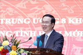 Presidente vietnamita resalta importancia de Hanoi en la estrategia de defensa nacional