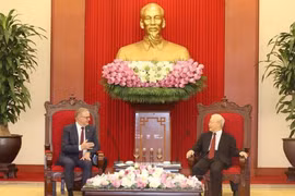 Máximo dirigente de Vietnam recibe al primer ministro de Australia
