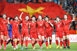 Selección femenina de fútbol de Vietnam parte hacia Copa Mundial 2023 