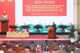  Recolectan 19 mil 357 restos de mártires vietnamitas durante el período 2013-2022