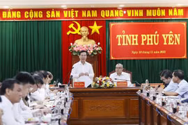 Presidente insta a provincia de Phu Yen a cumplir metas socioeconómicas