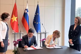 Crean nuevo impulso para colaboración Vietnam-Eslovenia