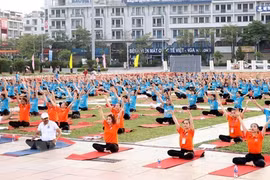 Casi dos mil personas practicarán yoga en provincia de Quang Ninh